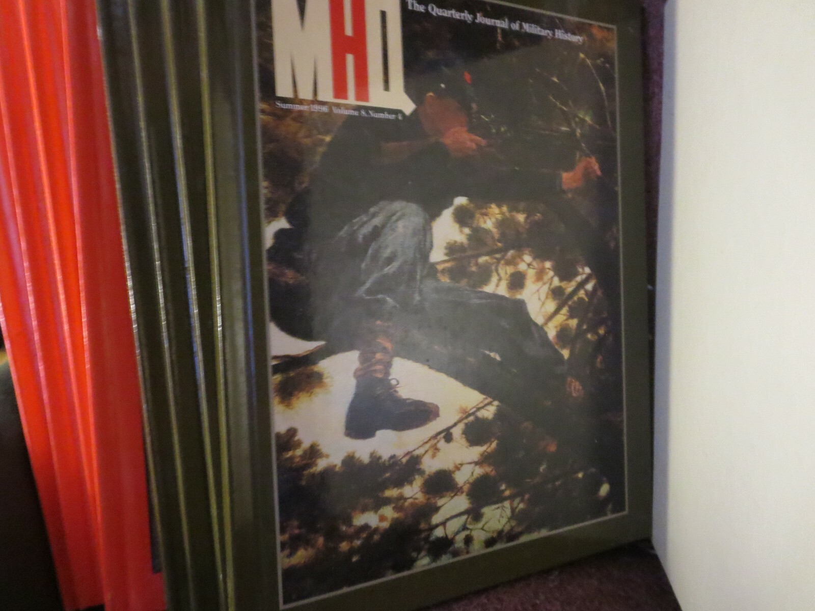 MHQ Quarterly Journal of Military History  Vol 5-13  HARDCOVER 27 Books