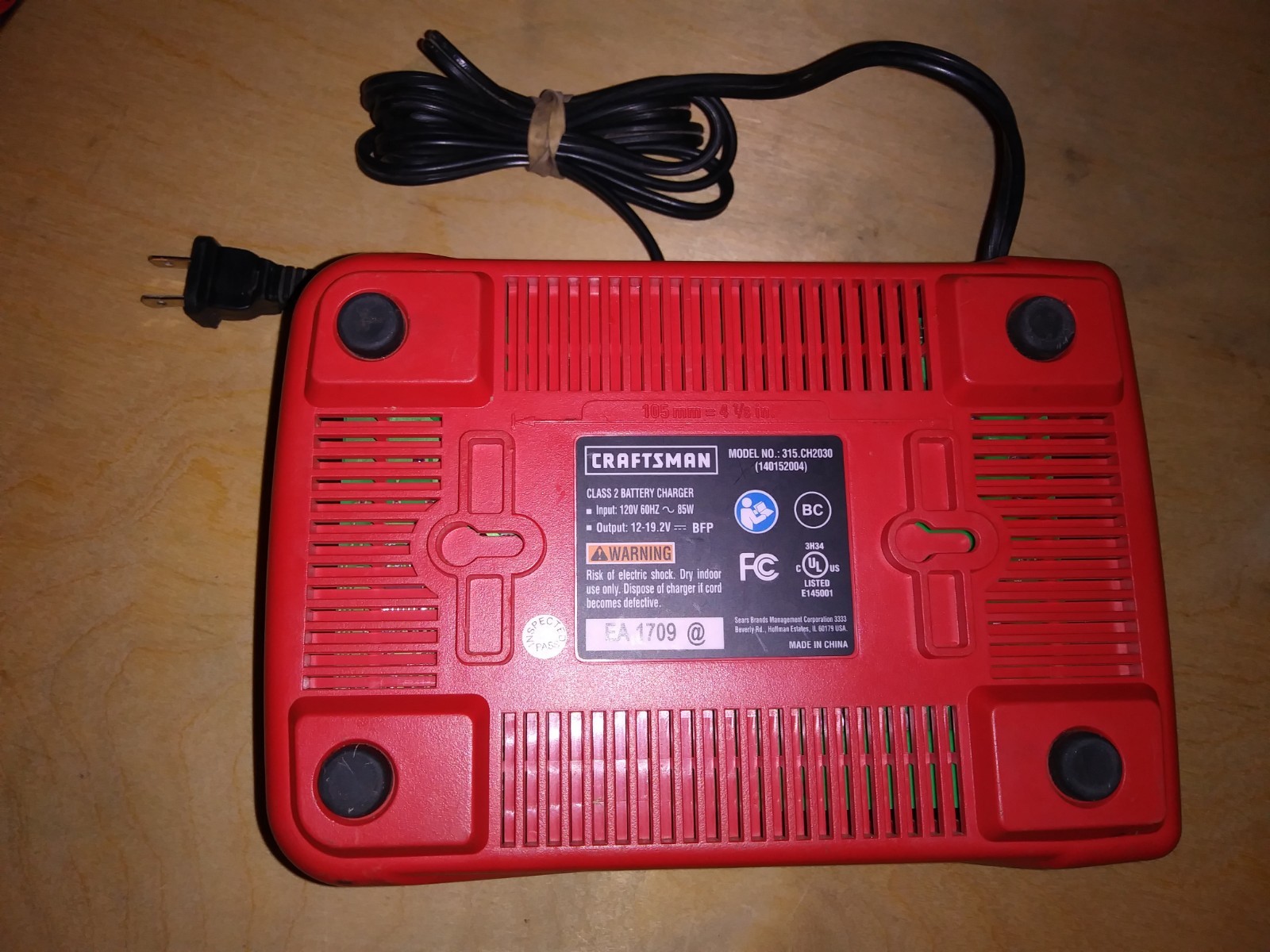 Craftsman 19.2 3/8 Drill Driver, Lithium Charger and Battery