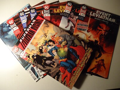 EVENT LEVIATHAN  #1-6 + DAWN #1 + RISING *FULL SET by Brian M Bendis *, DC, NM