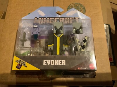 Mattel Minecraft Comic Maker 3.25'' Evoker Action Figure 2019 New -