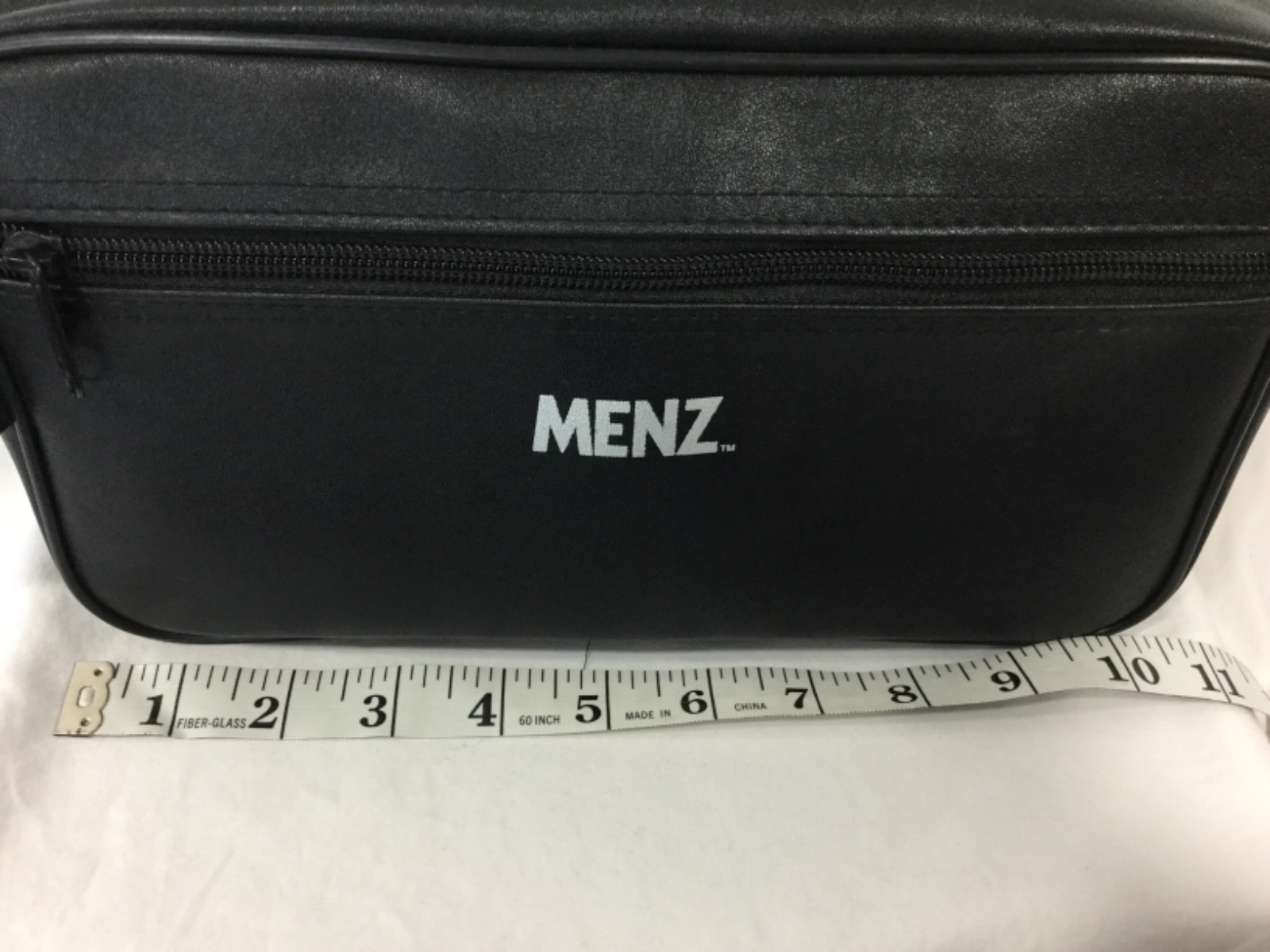 Menz Personal Care Toiletry hanging Travel Bag for Men Zip Closure, Black