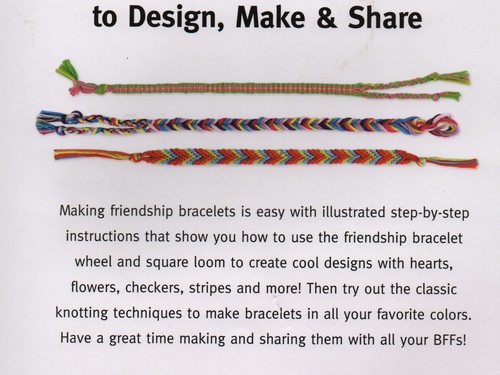 Friendship Bracelets To Design Make Share Project Book Color Charts By Spice Box