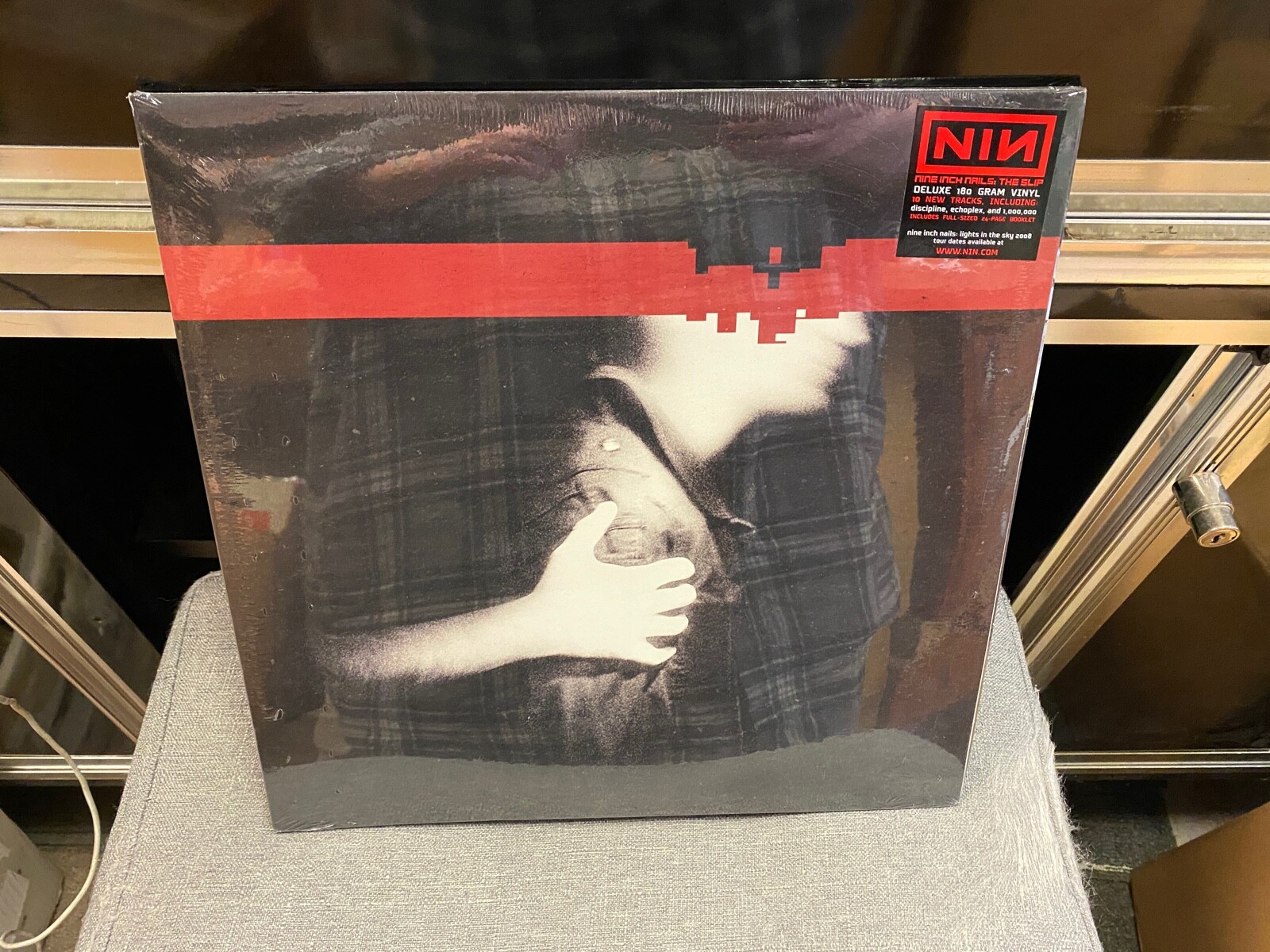 Nine Inch Nails The Slip LP 180 gram gatefold 2008 RARE Nine Inch Nails The Slip LP 180 gram gatefold 2008 RARE