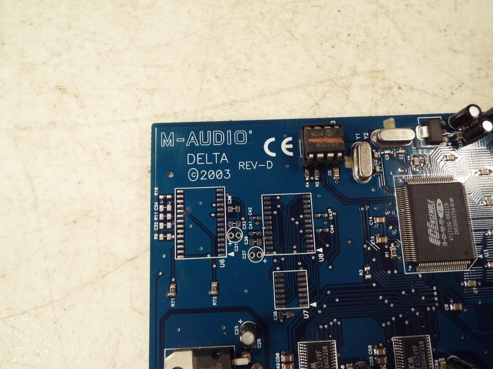 Delta M-Audio 44 Audio Interface Card - Rev D 2003 - PCI