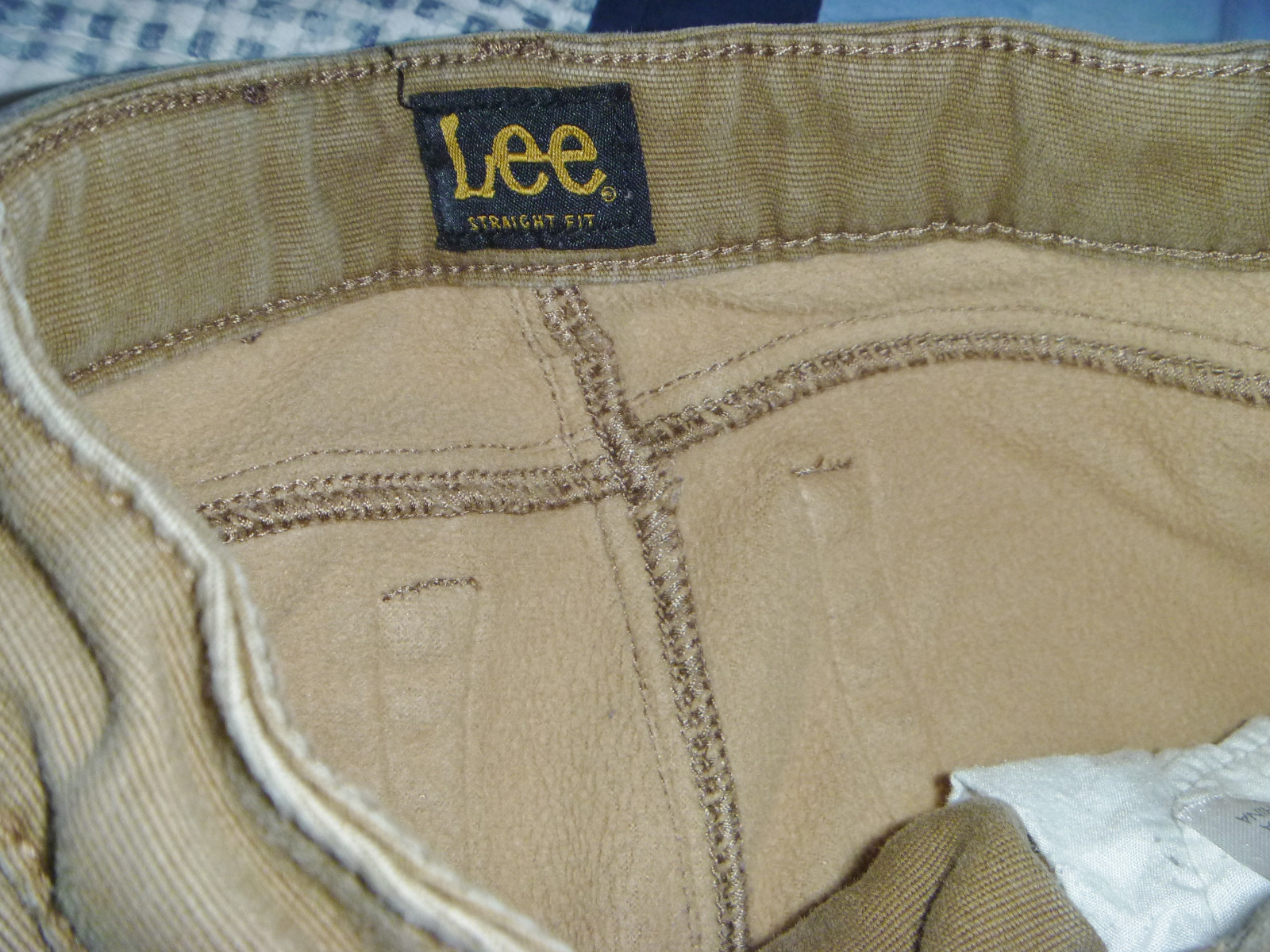 BOYS LEE LINED brown JEANS size 6 striped POLO green GAP BIG OXFORD SHIRT small