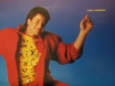 Christopher Daniel Barnes, C.B., Kirk Cameron, Double Full Page Vintage Pinup