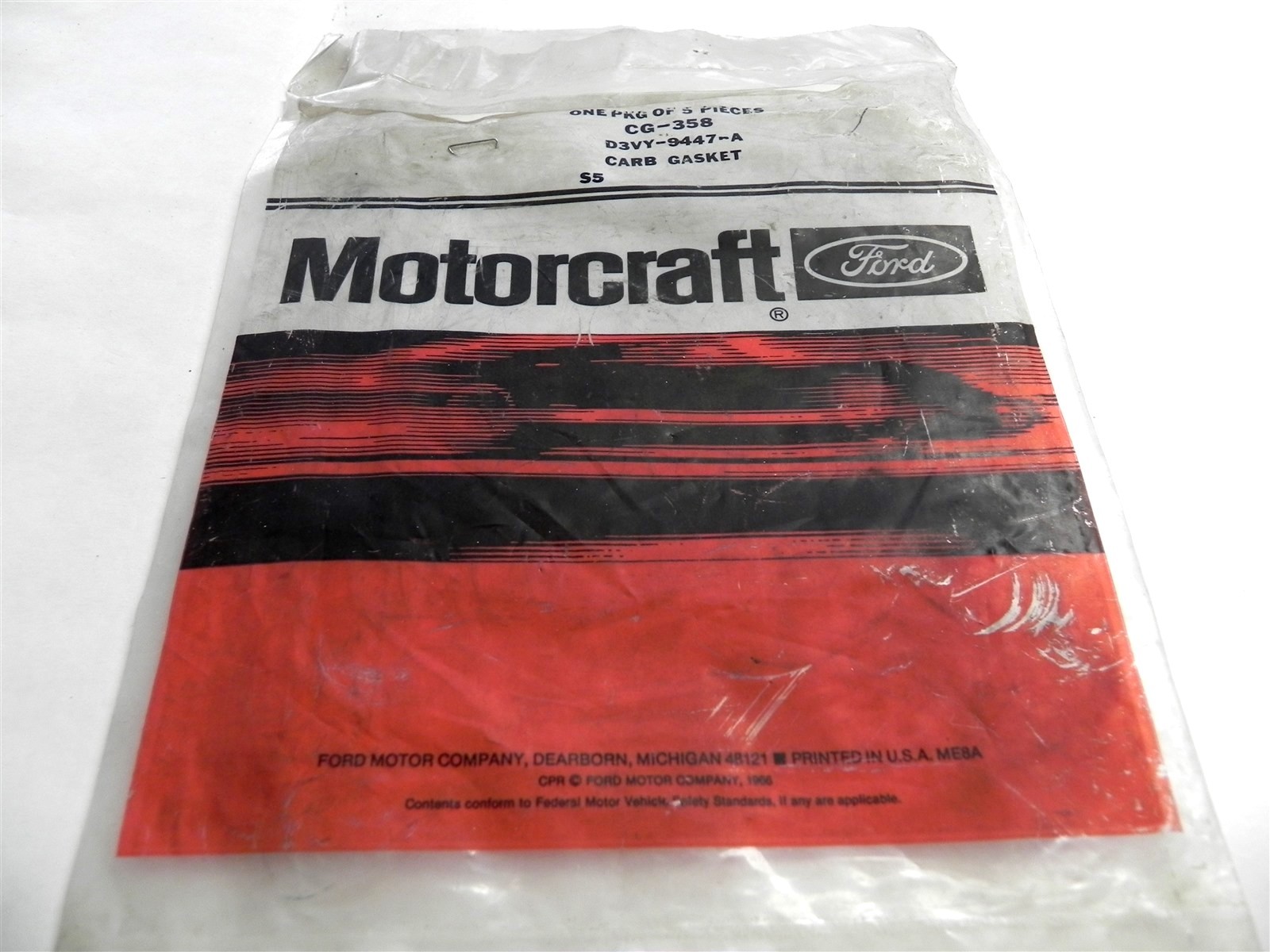 NOS 1970 1971 1972 1973 1974 FORD LINCOLN 429 460 4V CARBURETOR TO INTAKE GASKET