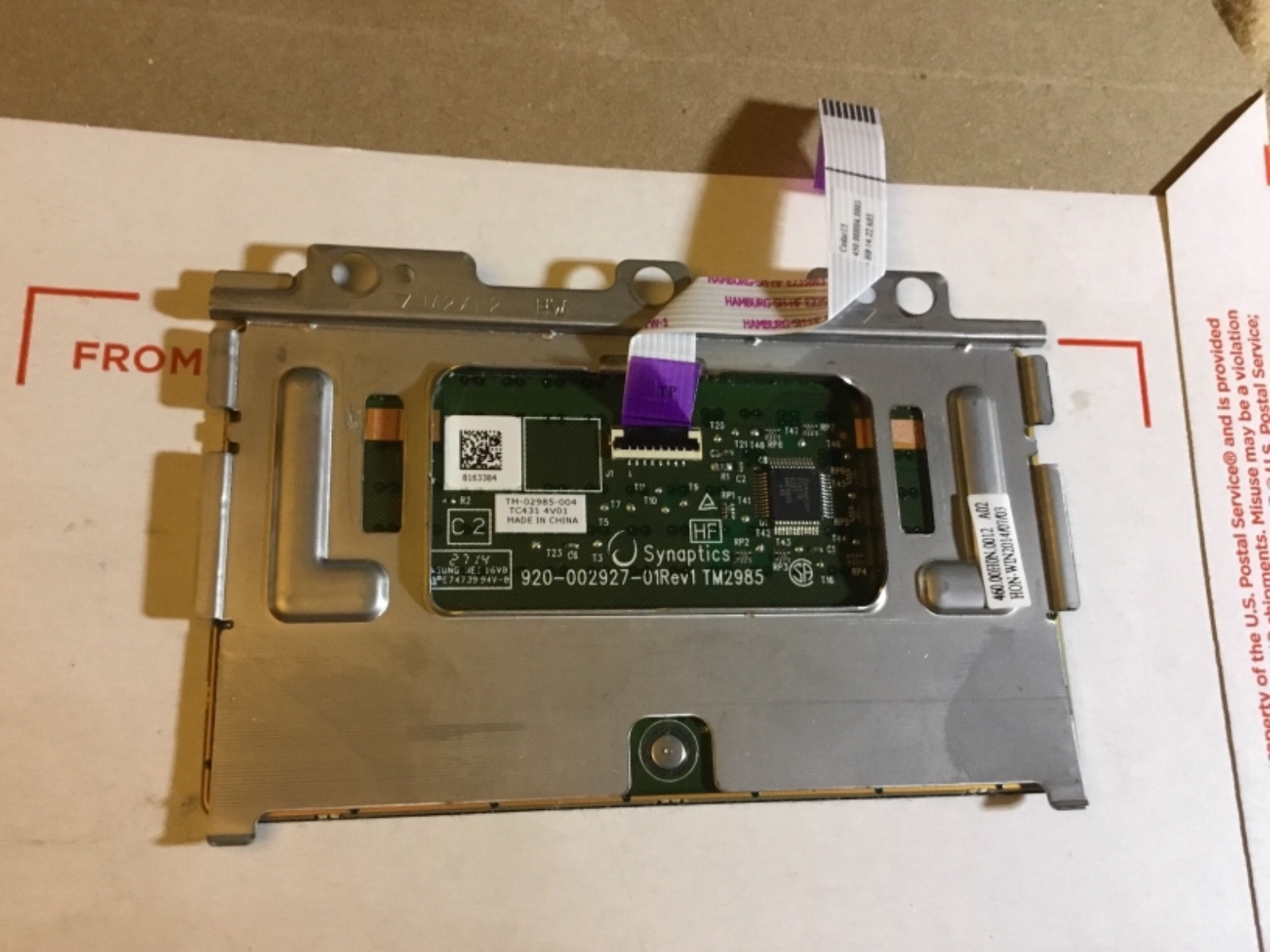 Dell Inspiron Touch Pad w/Cable 920-002927-01