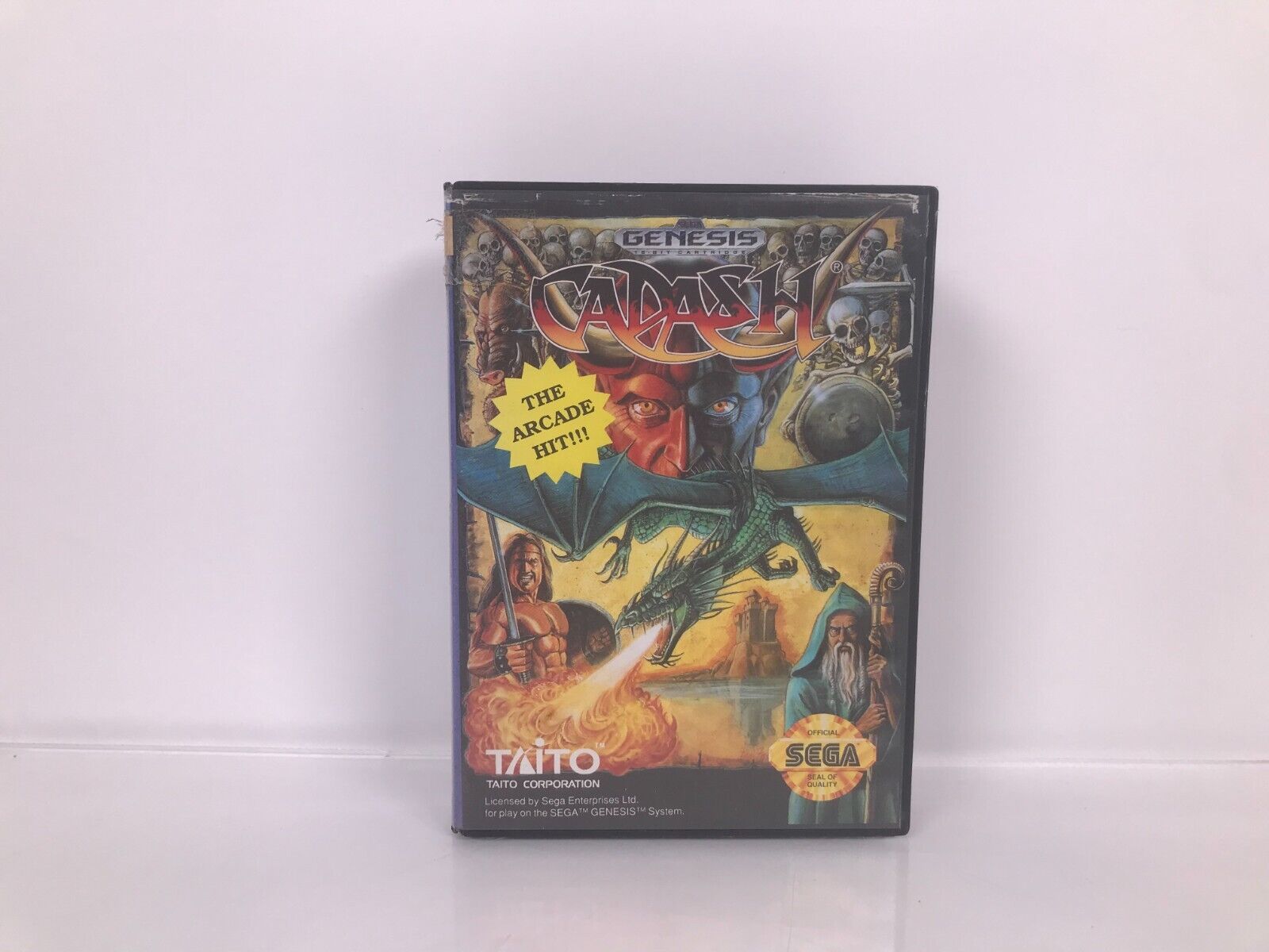 Cadash - Sega Genesis Taito Cartridge w/ Case and Manual | eBay Cadash - Sega Genesis Taito Cartridge w/ Case and Manual | eBay