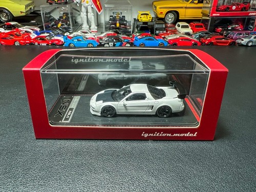Ignition Model Honda-Acura Matte Pearl White NSX (NA1) 1:64