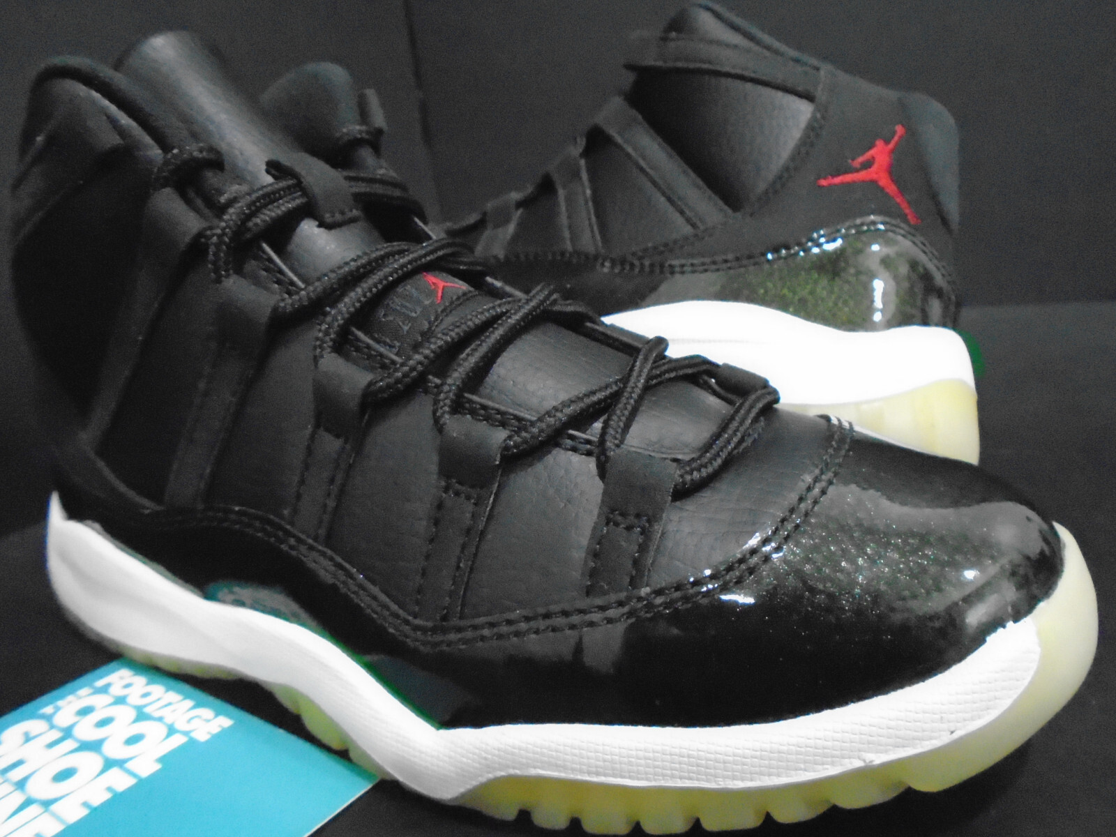 ジョーダン11レトロ BP NIKE AIR JORDAN XI 11 RETRO BP 72-10 BLACK GYM RED WHITE