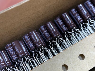 100-PCS Chemi-Con ELE-500ETC220ME11D Aluminum Electrolytic Capacitor 22uF 50V