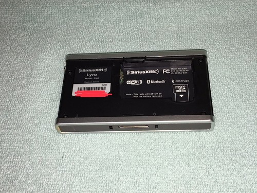 Sirius Lynx SXi1 Satellite Radio Receiver Only - READ