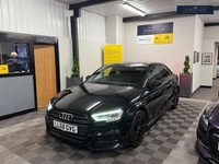 2018 Audi A3 1.0 TFSI 30 Black Edition S Tronic Euro 6 (s/s) 4dr SALOON Petrol A