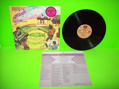 Todd Rundgren's Utopia  Another Live 1975 Vinyl LP Record Promo Pop Prog Rock