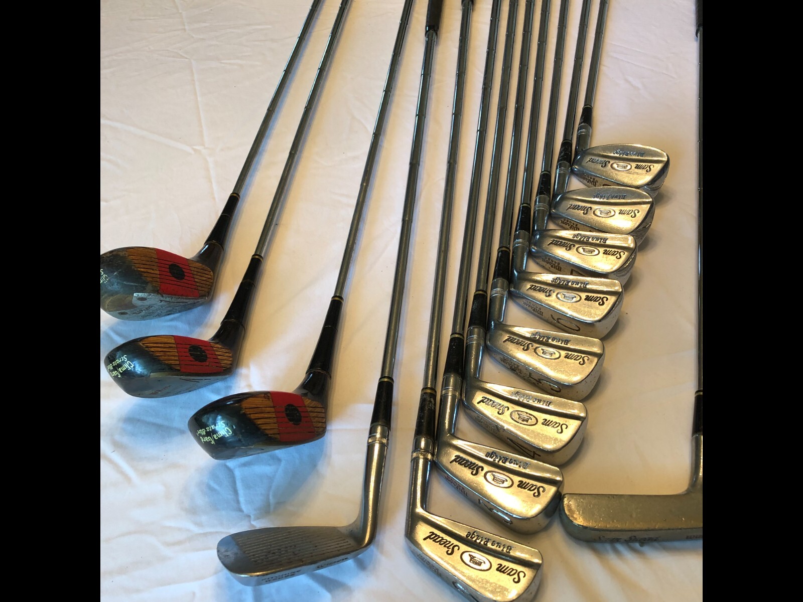 Vintage Wilson Sam Snead Blue Ridge Golf Club Set #24035