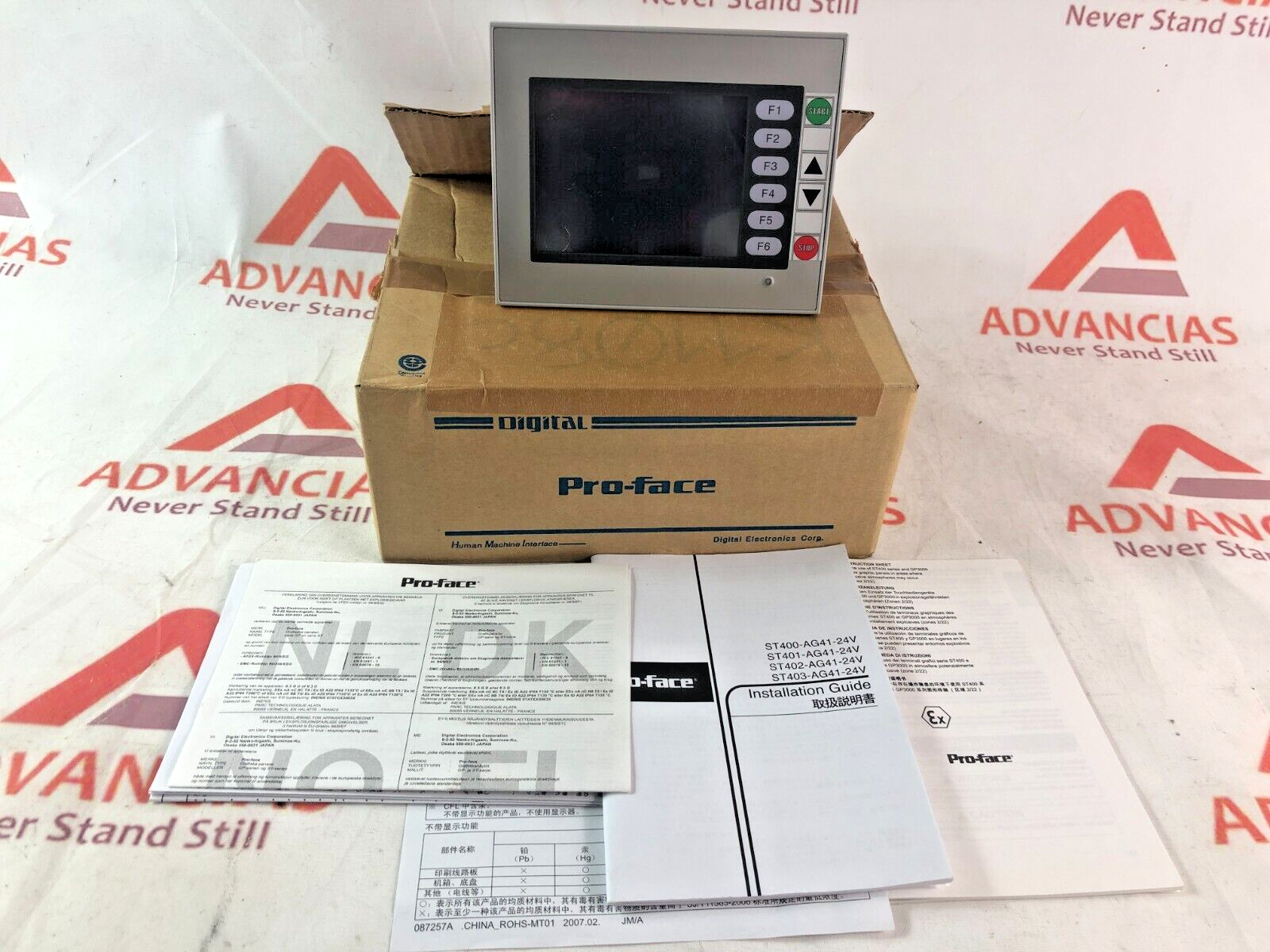 Pro-face Monochrome LCD, 3180053-03, ST401-AG41-24V Pro-face Monochrome LCD, 3180053-03, ST401-AG41-24V
