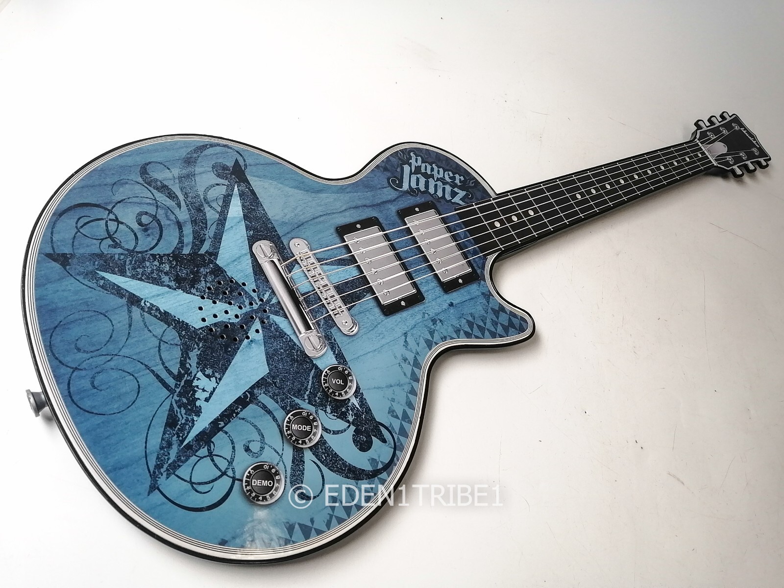 2009 Paper Jamz Guitar Blue Working Sweet Home Alabama