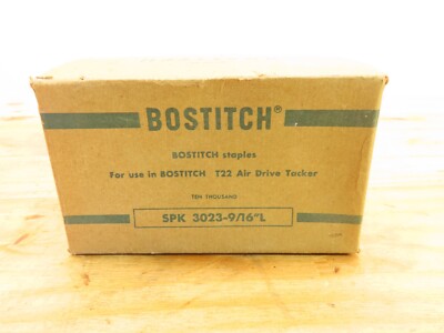 Stanley Bostitch SPK 3023-9/16''L Staples for Bostitch  T22 Air Drive Tacker