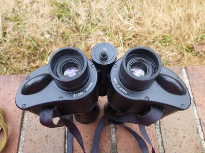 Vintage Russian BH453 Night Vision Military Binoculars w/ Case Working NICE