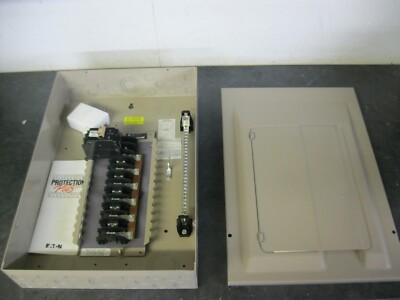 Eaton Cutler Hammer 100 Amp 120/240V, 1PH 3W Main Breaker Panel 22 Space w/Cover