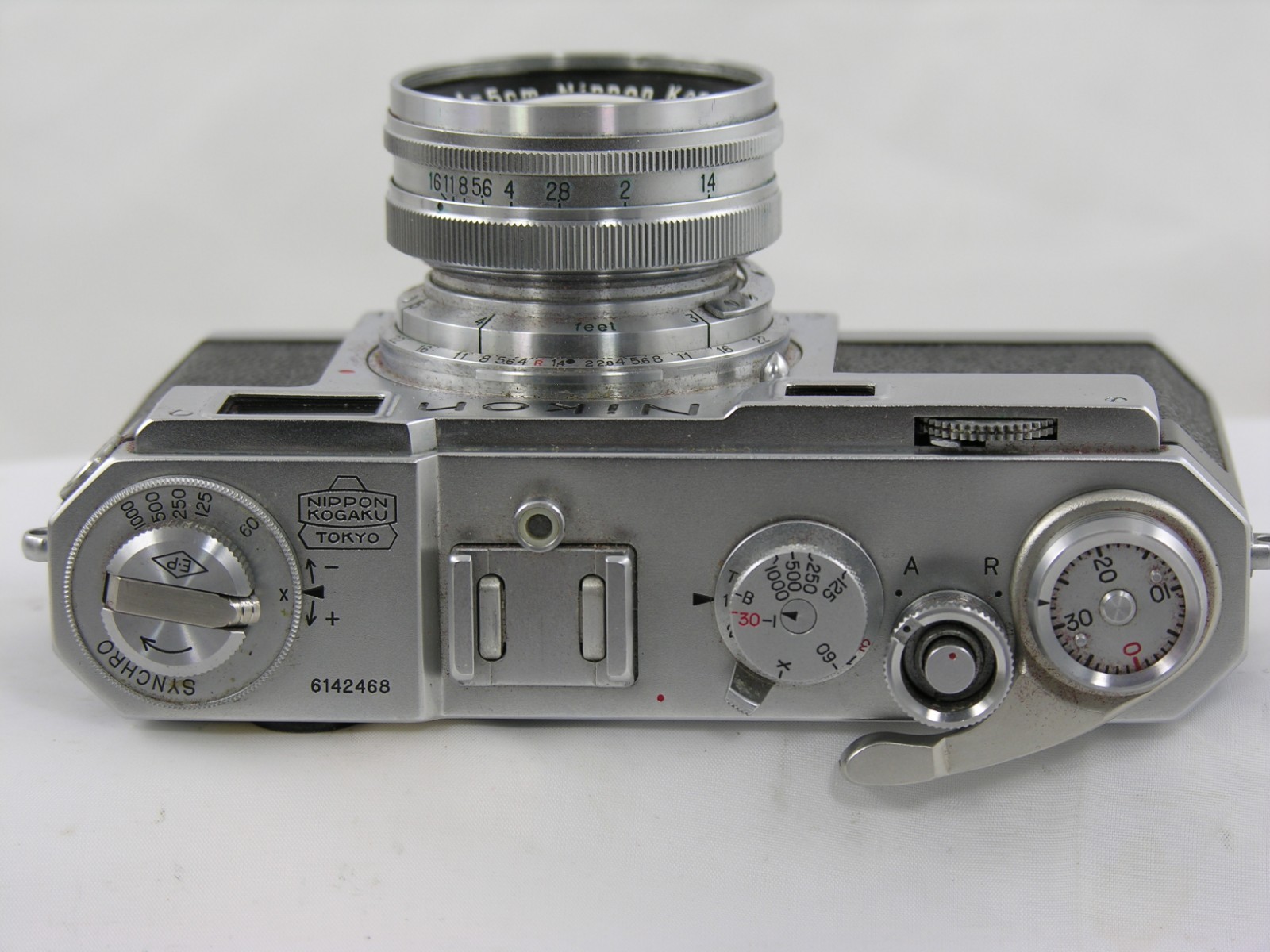 Nikon S2 Rangefinder Camera With Nikkor-S.C 5cm f1.4 Lens/ Nice Camera