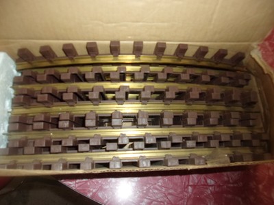Lionel Brass Railroad Track Curved (10) pieces MI 48045 Thunder Mountain