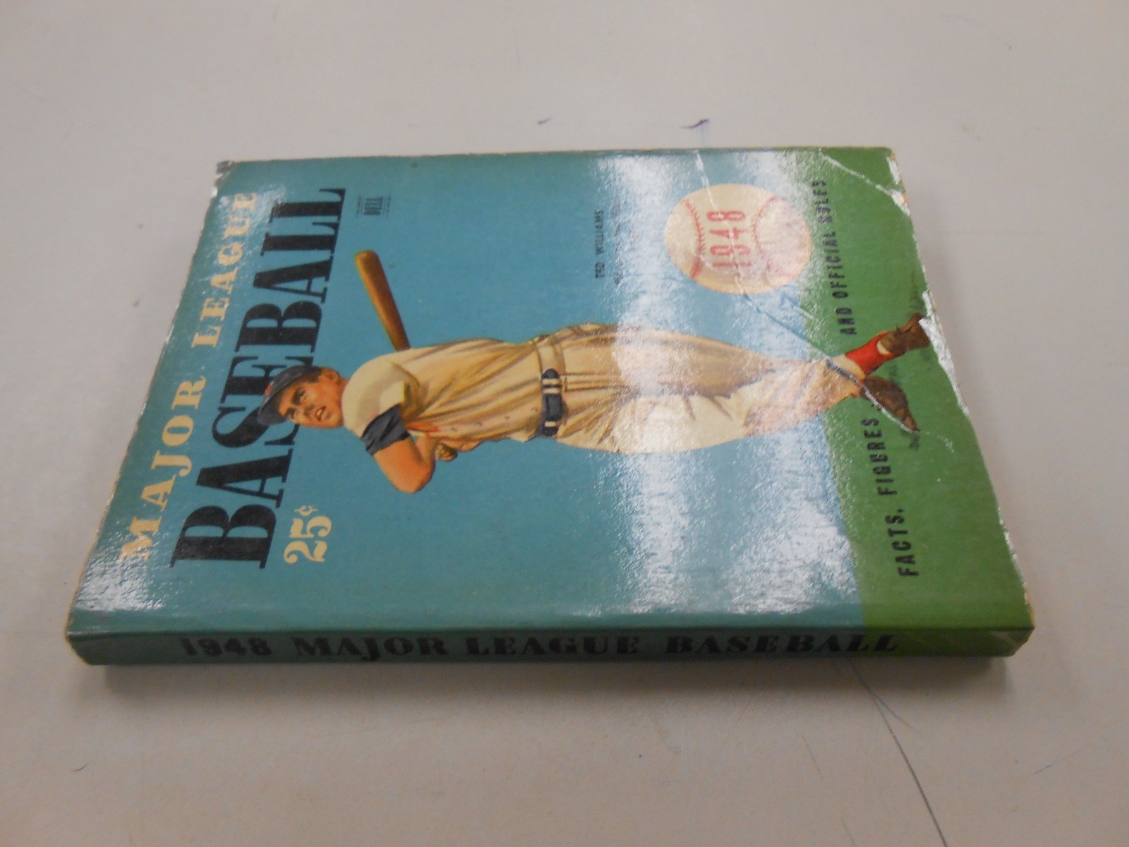 Major League Baseball Facts, Figures and Official Rules (1948, Whitman) LOOK!