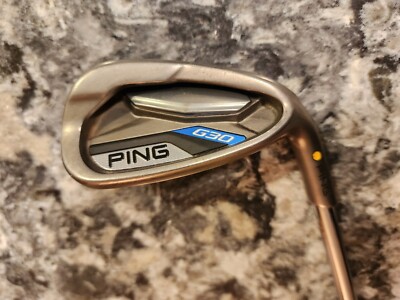 Ping G30 Pitching Wedge, Yellow Dot, Stiff Steel Shaft, Right Hand