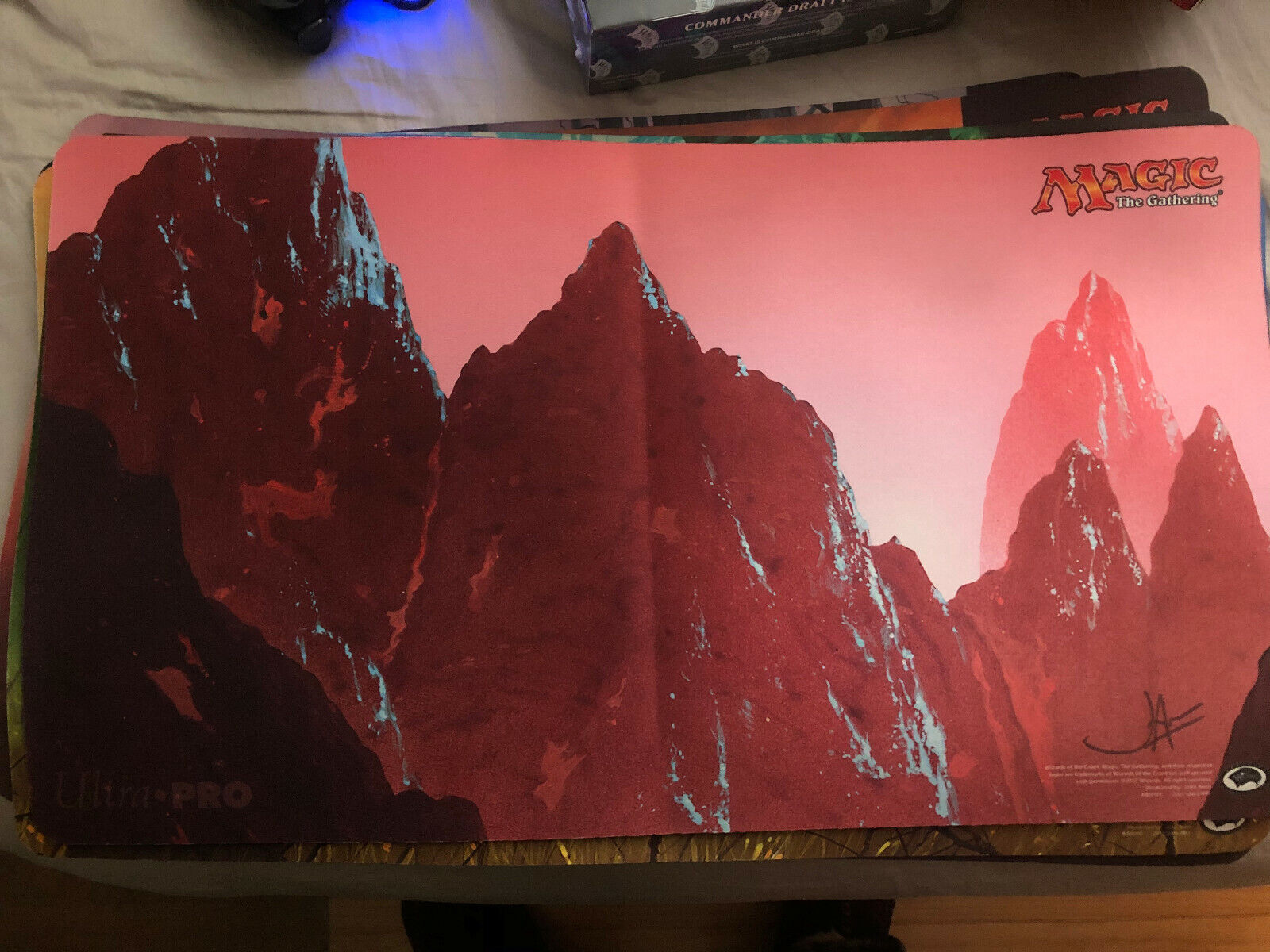 Magic the Gathering - John Avon Signed Unhinged Mountain Magic the Gathering - John Avon Signed Unhinged Mountain