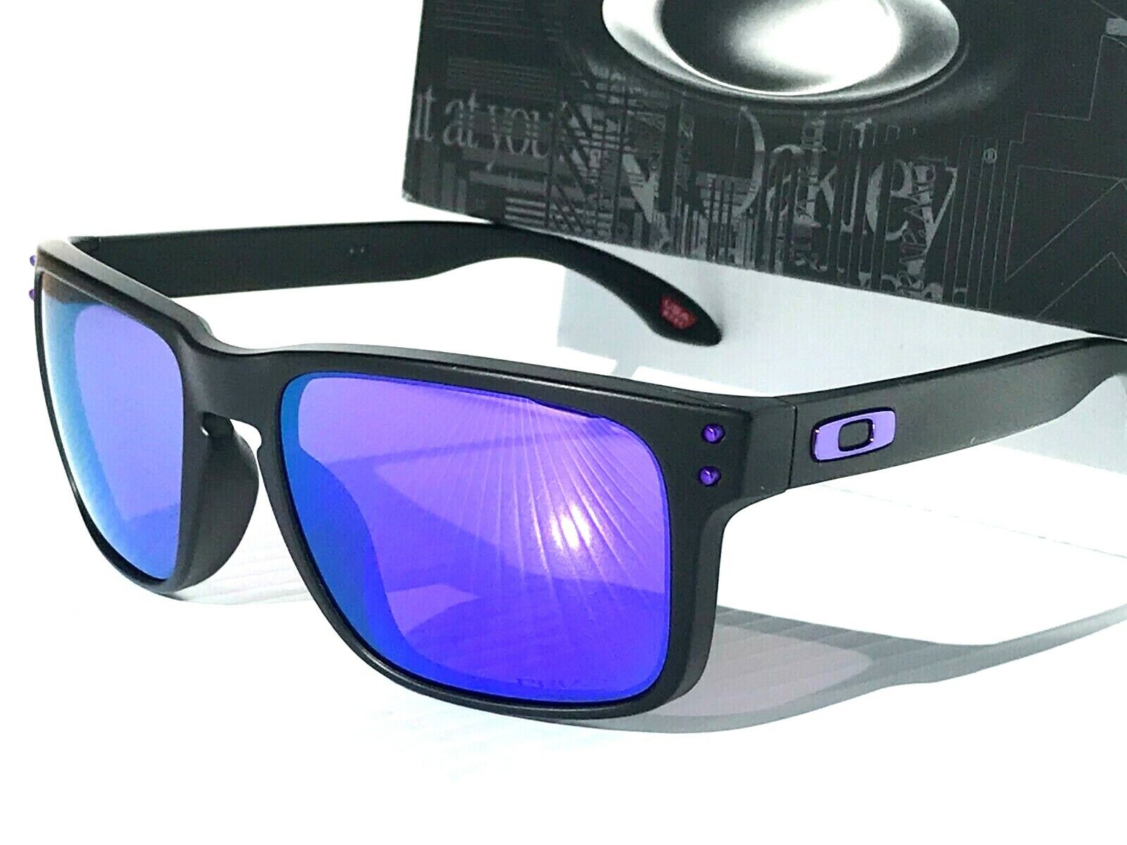 NEW Oakley HOLBROOK Matte Black POLARIZED Galaxy Violet NEW Oakley HOLBROOK Matte Black POLARIZED Galaxy Violet