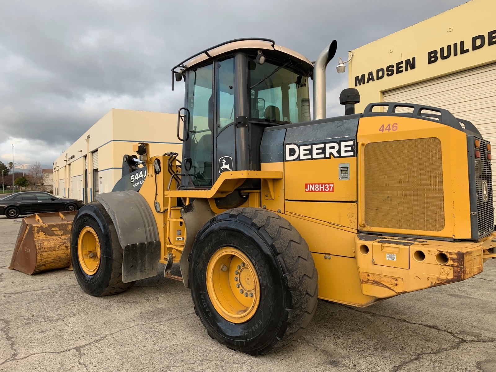 2006 John Deere 544J High Lift  Articulated Wheel Loader Runs and Operates Great