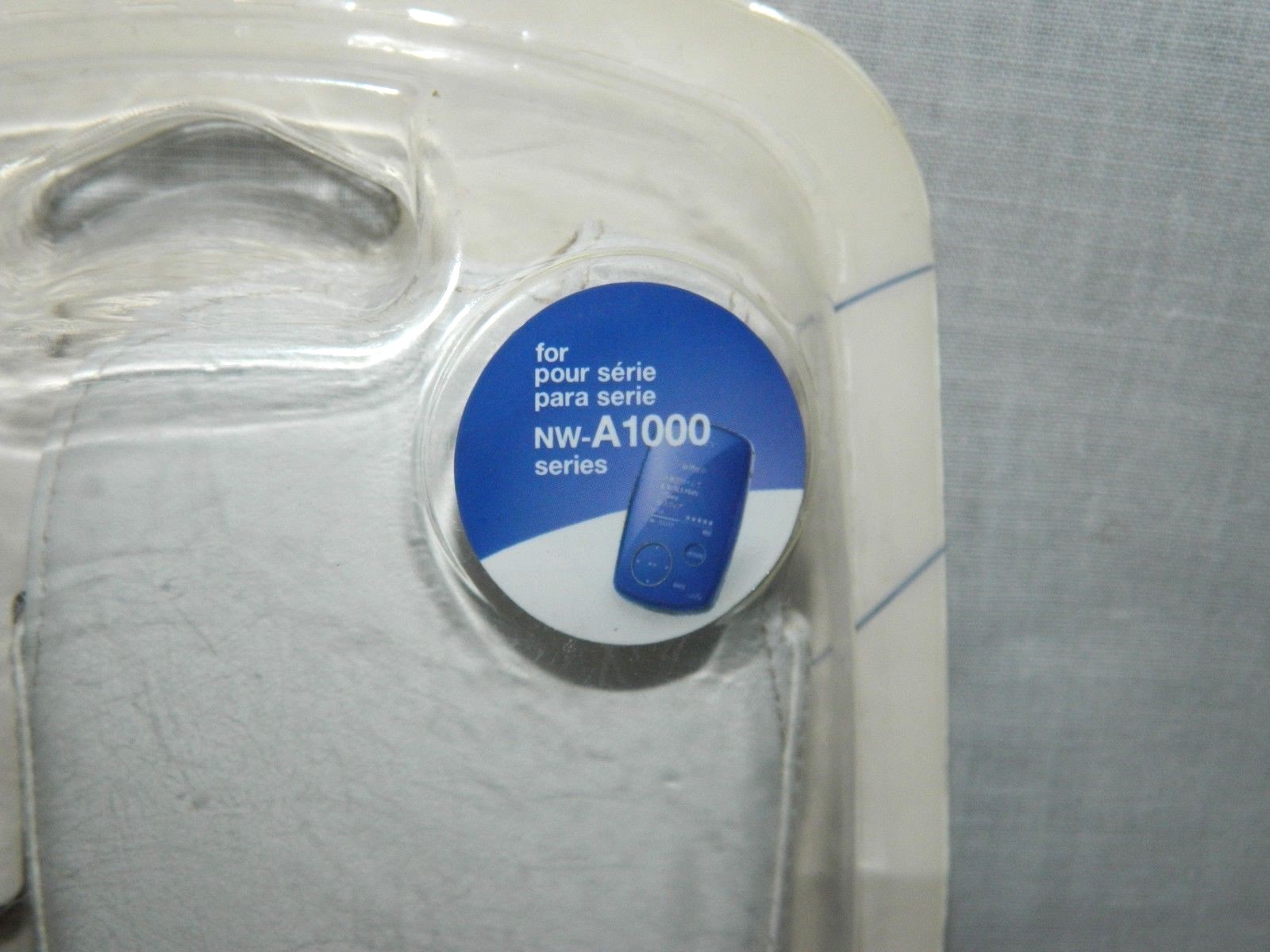 Sony Walkman NW-A1000 Carrying Case White Leather CMK-NWA1000 New Sealed