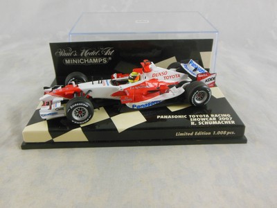 400 070081 2007 Panasonic Toyota Racing Showcar no 11 R Schmacher