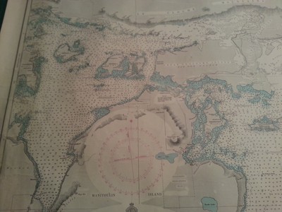 1972 Georgian Bay Clapperton Killarney Nautical Map - Cottage or Boathouse Wall!