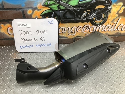 ヤマハ YZF-R1 09〜13 純正マフラー 14B 45B 1KB 2012 2013 2014 Yamaha R1 YZF Yzf- R1 Right Exhaust Muffler