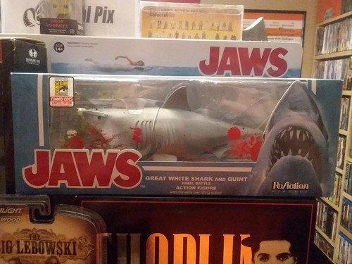 Funko Reaction Jaws ジョーズ フィギュア コミコン2015 Funko Reaction Jaws Bloody Great White Shark Action Figure