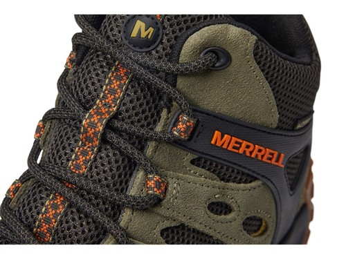 Pre-owned Merrell Crosslander 2 Mid Wp Olive 13 M Sz_13_olive In Green