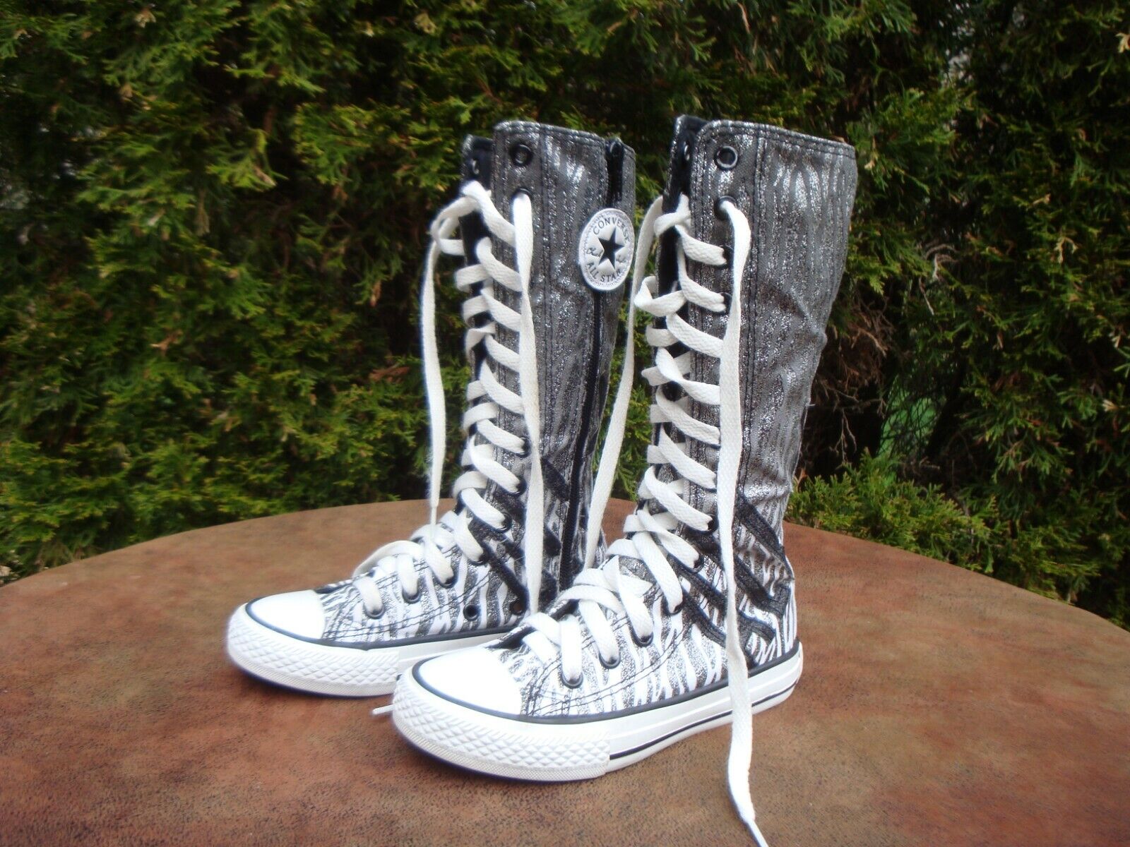 Converse All Stars Tall Zipper Mid Calf Sneakers- Junior Converse All Stars Tall Zipper Mid Calf Sneakers- Junior