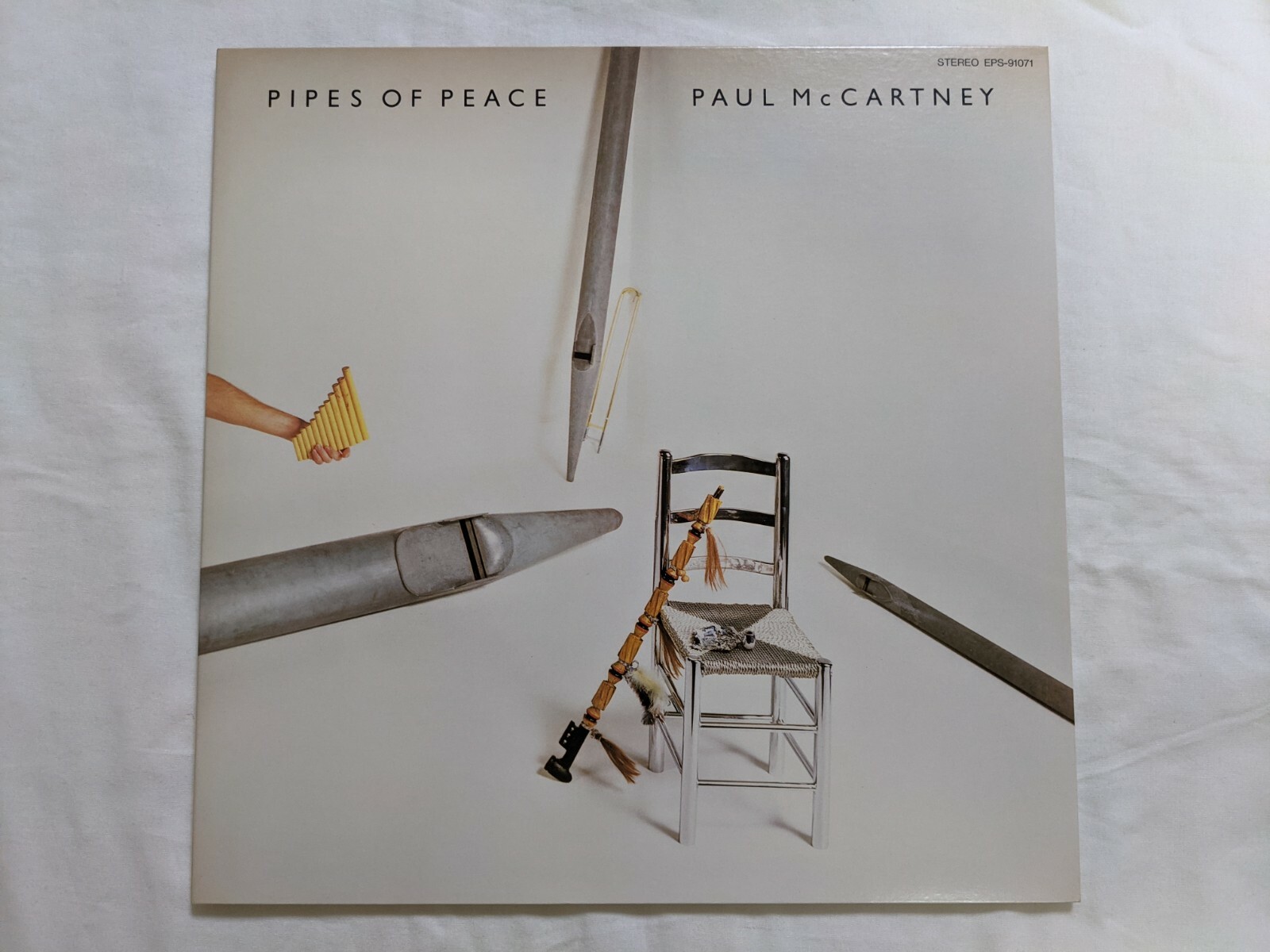 Paul McCartney Pipes Of Peace Japan LP EPS-91071 | eBay Paul McCartney Pipes Of Peace Japan LP EPS-91071 | eBay