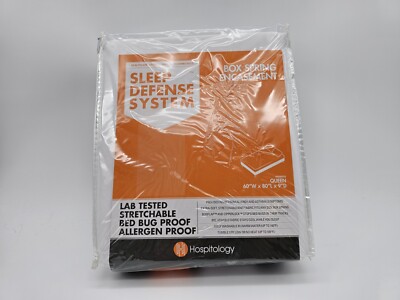 Sleep Defense System Box Spring Encasement Lab Tested Bed Bug Proof Queen