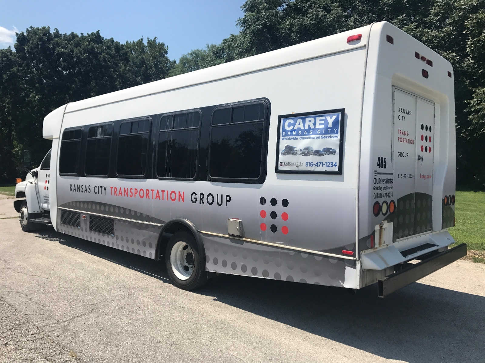 2007 Chevrolet C5500 30 Passenger Shuttle Bus Duramax Diesel Used