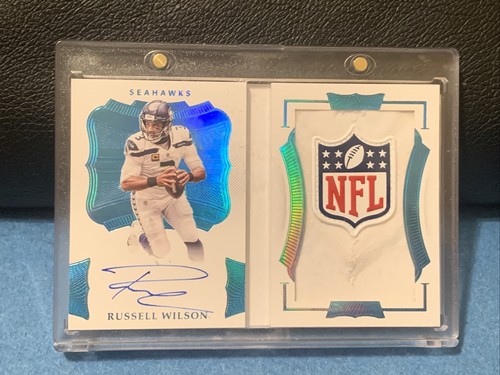 RUSSELL WILSON 2020 PANINI FLAWLESS VETERANS NFL SHIELD