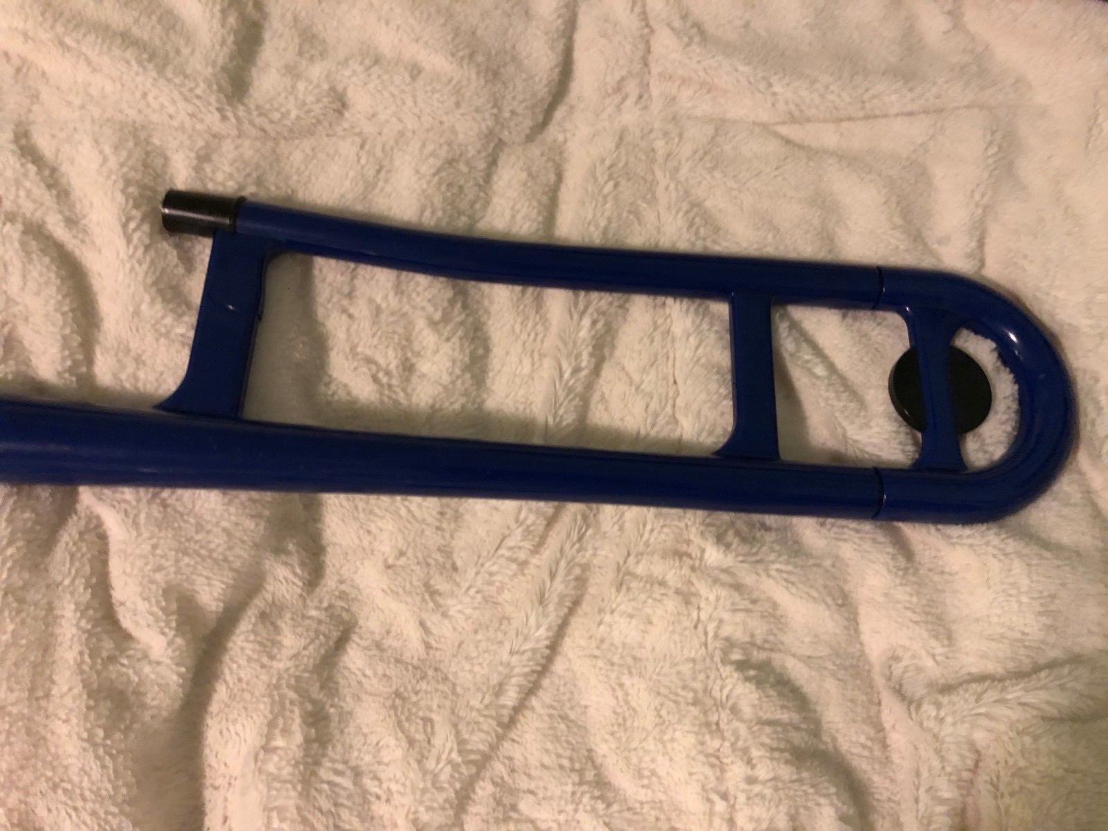 Jiggs pBone - Blue Plastic Trombone with Mouthpiece and Case