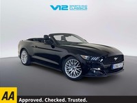 2016 Ford Mustang 2.3 EcoBoost 2dr CONVERTIBLE PETROL Manual