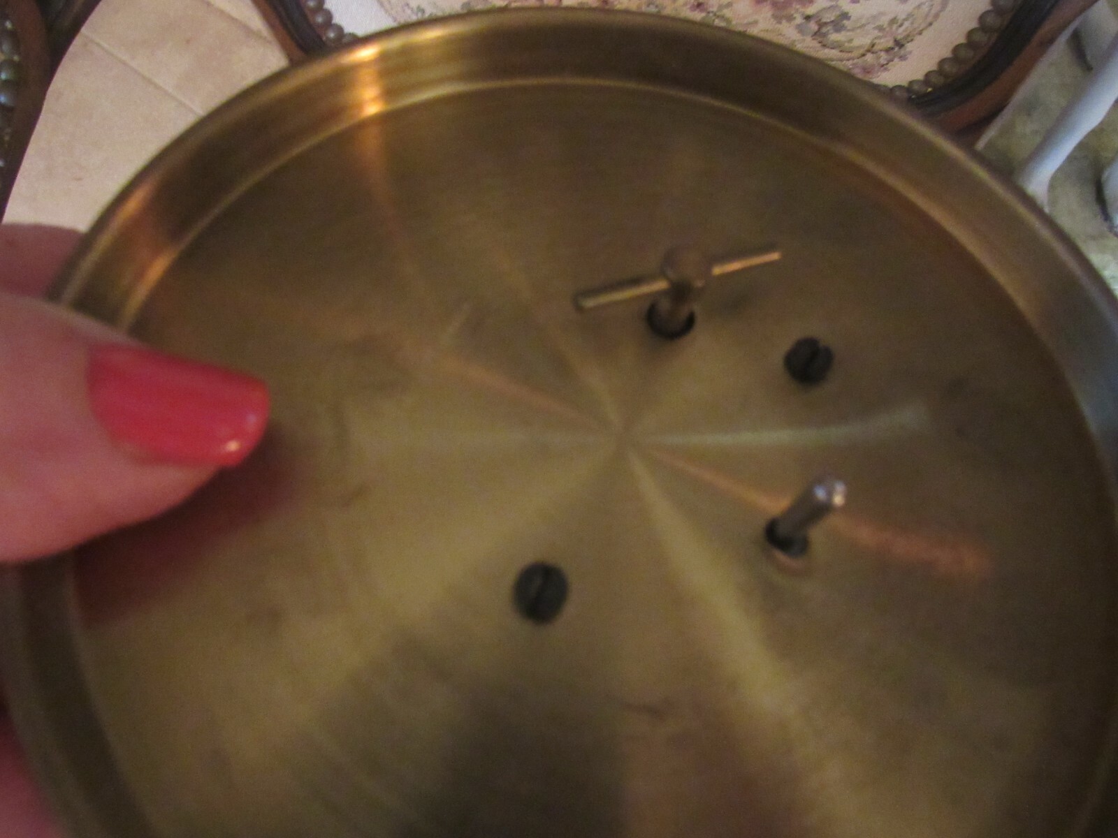 1940-50  WINE Decanter, in MUSICAL > COPPER AND BRASS STYLE  LAMP