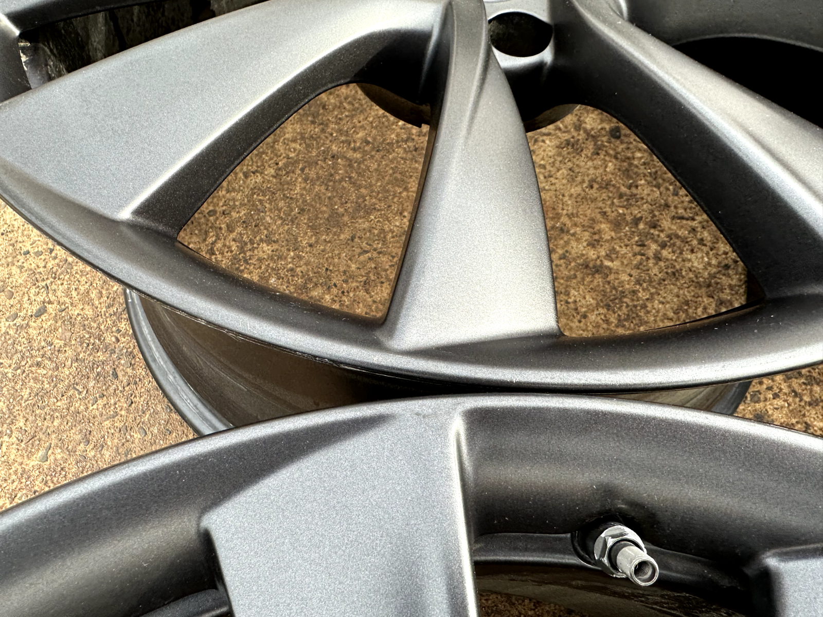 Matte Black | Factory Oem Tesla Model 3 Stiletto M3 Performance Wheels Rims