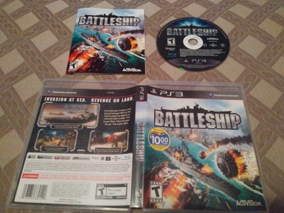 Battleship (Sony PlayStation 3, 2012) Complete w/ Manual. Tested!!!