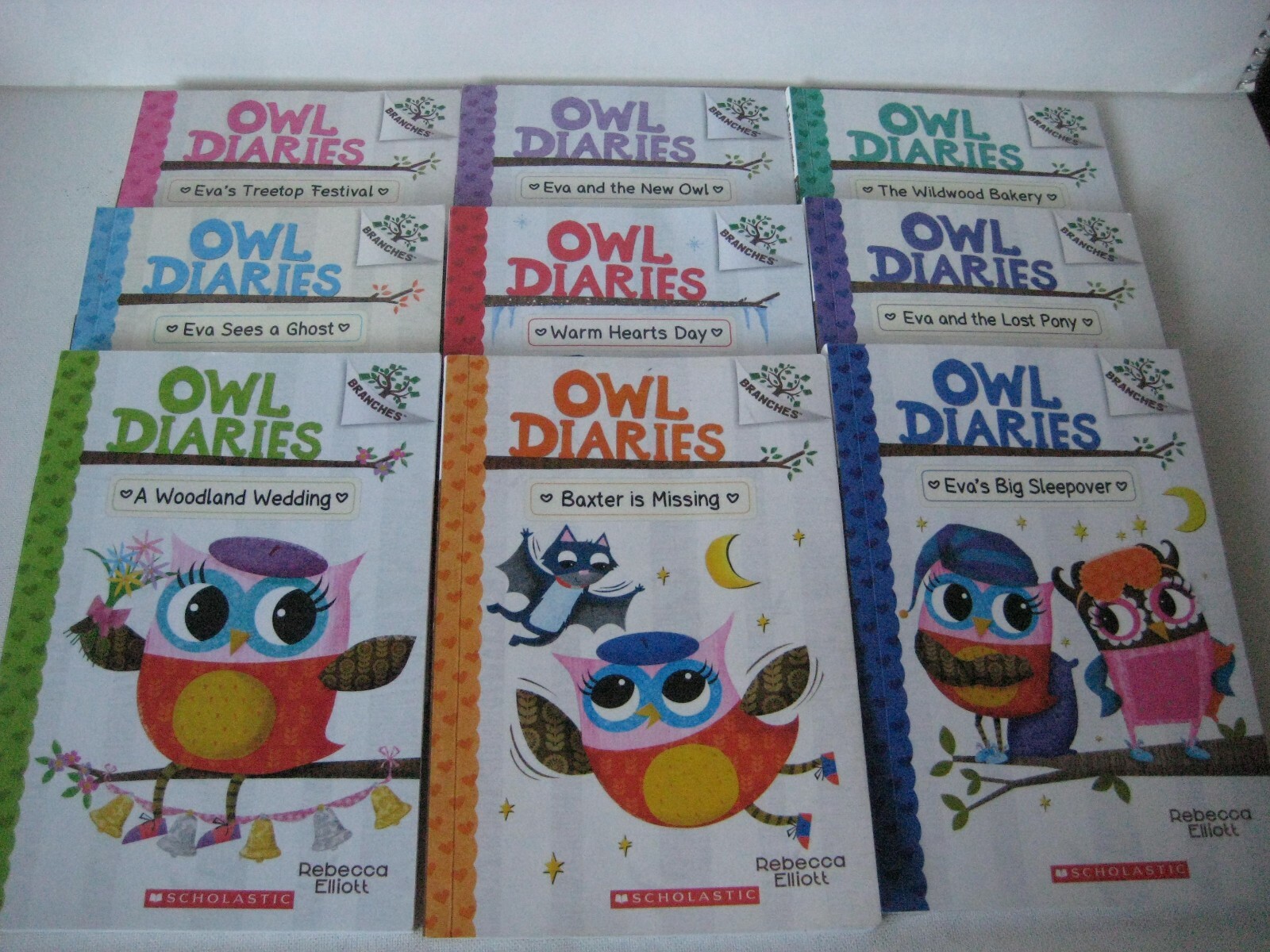 かめOWL Diaries 絵本15冊＆unicorn dialies OWL & UNICORN DIARIES BOOK LOT OF 15 ALMOST FULL SET BY