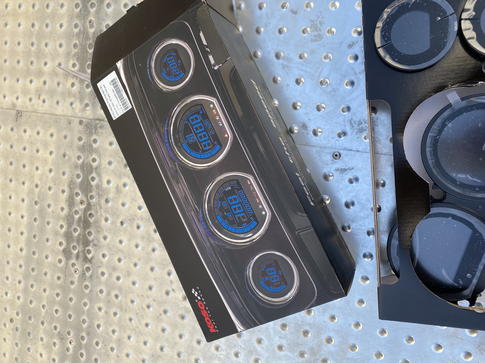 Koso BA064900, Digital Gauge Set for Harley Touring Models Baggers